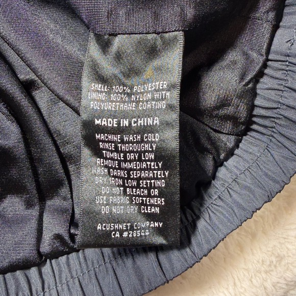 FootJoy DryJoys Golf Windbreaker Jacket XL Short Sleeve Pullover HyVee Classic - Picture 4 of 8